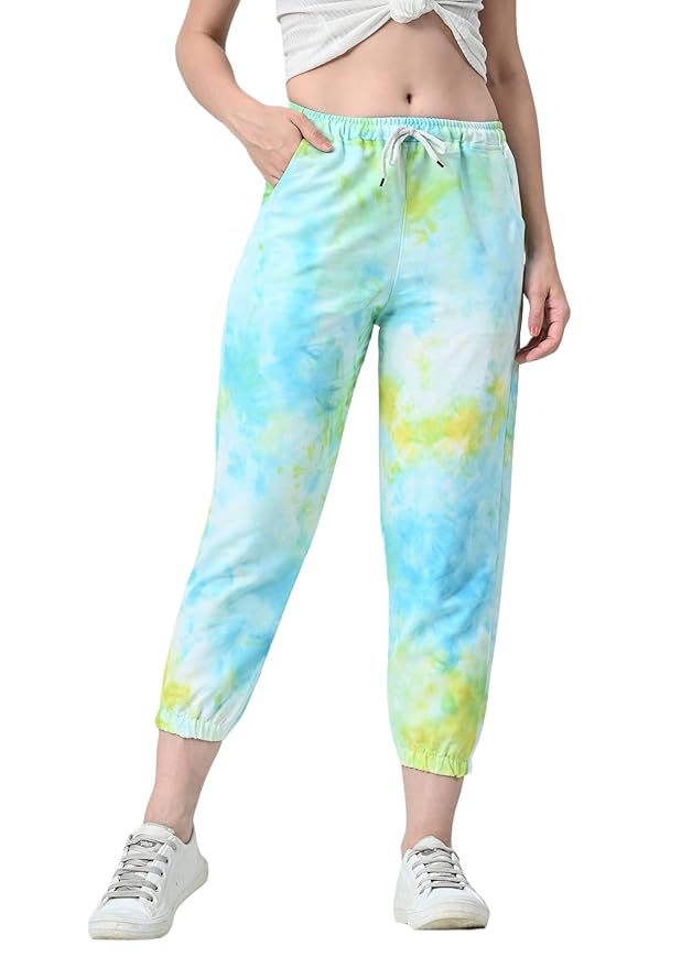 Women's Regular Fit Tie-Dye Cargos