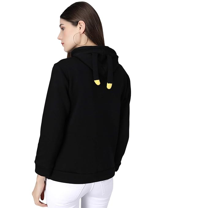 Women's Fleece Hooded Neck Hoodie…
