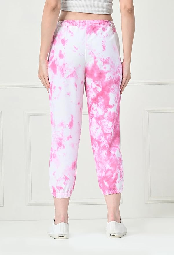 Women's Regular Fit Tie-Dye Cargos