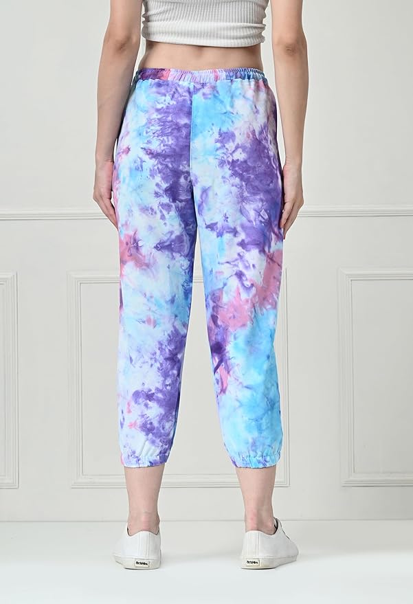 Women's Regular Fit Tie-Dye Cargos