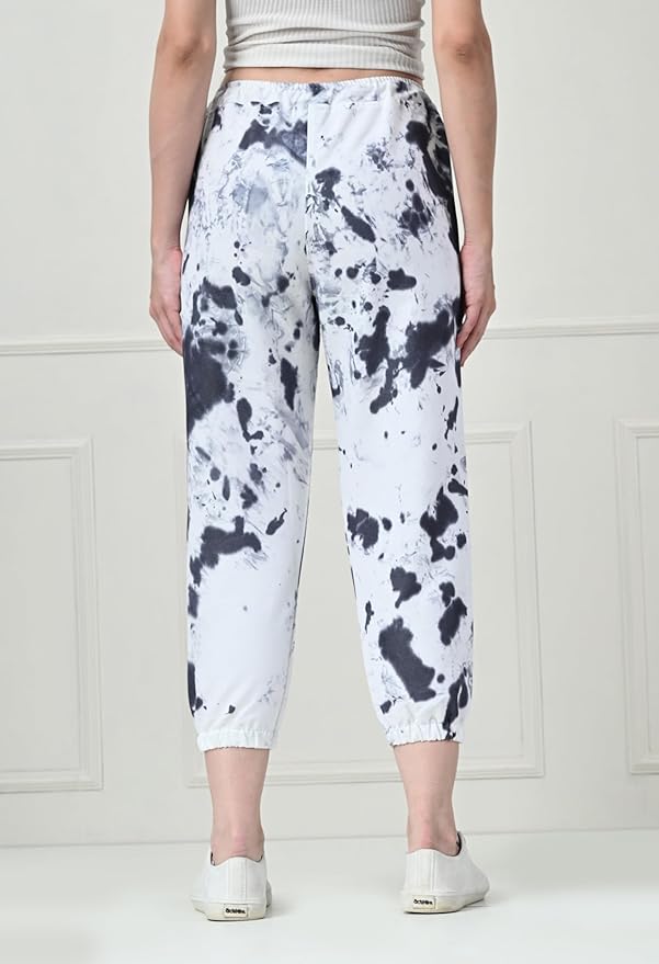 Women's Regular Fit Tie-Dye Cargos