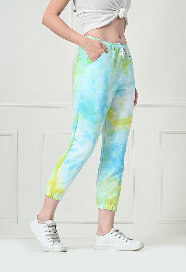 Women's Regular Fit Tie-Dye Cargos