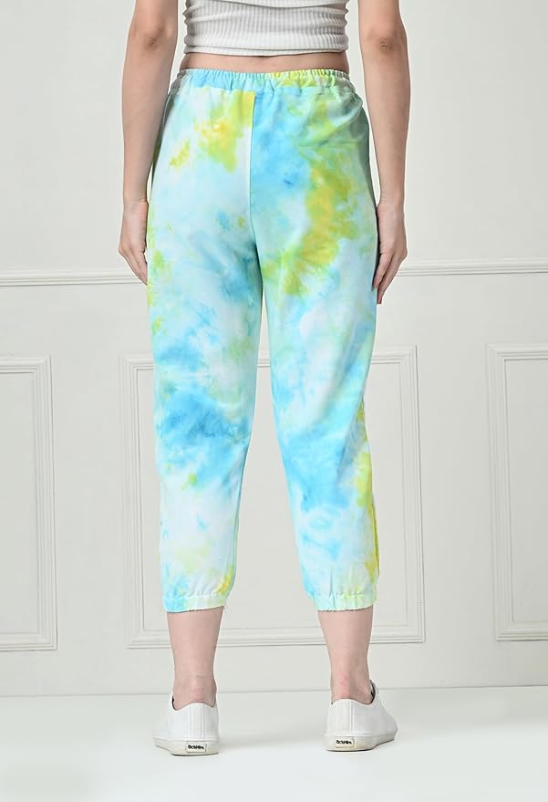 Women's Regular Fit Tie-Dye Cargos