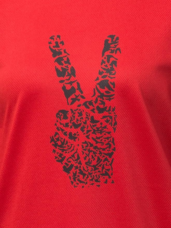 Women's Regular Fit Printed Round Neck T-Shirt