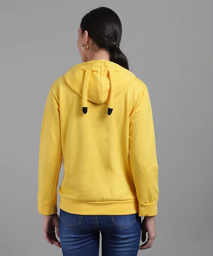 Women's Fleece Hooded Neck Hoodie…
