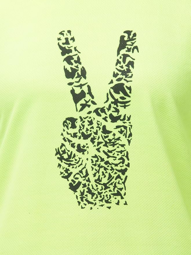 Women's Regular Fit Printed Round Neck T-Shirt