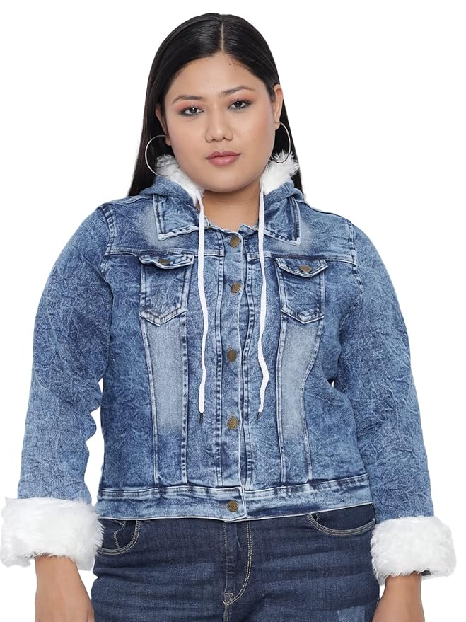 Plue Size Full Sleeve Solid Women Casual Jacket