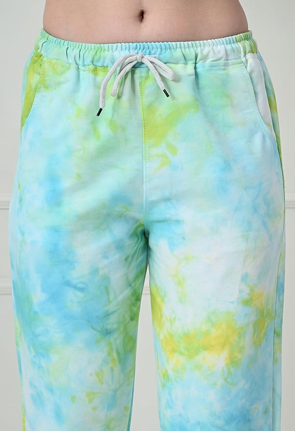 Women's Regular Fit Tie-Dye Cargos