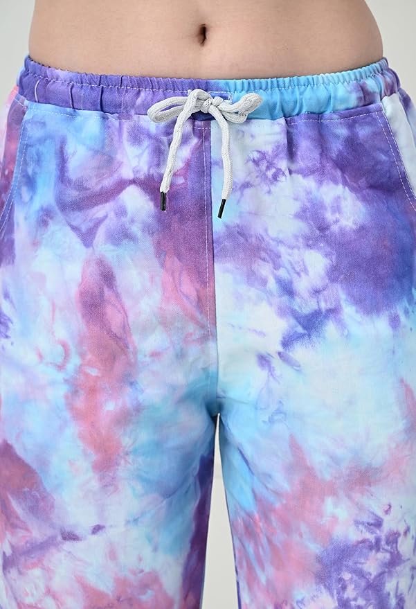 Women's Regular Fit Tie-Dye Cargos